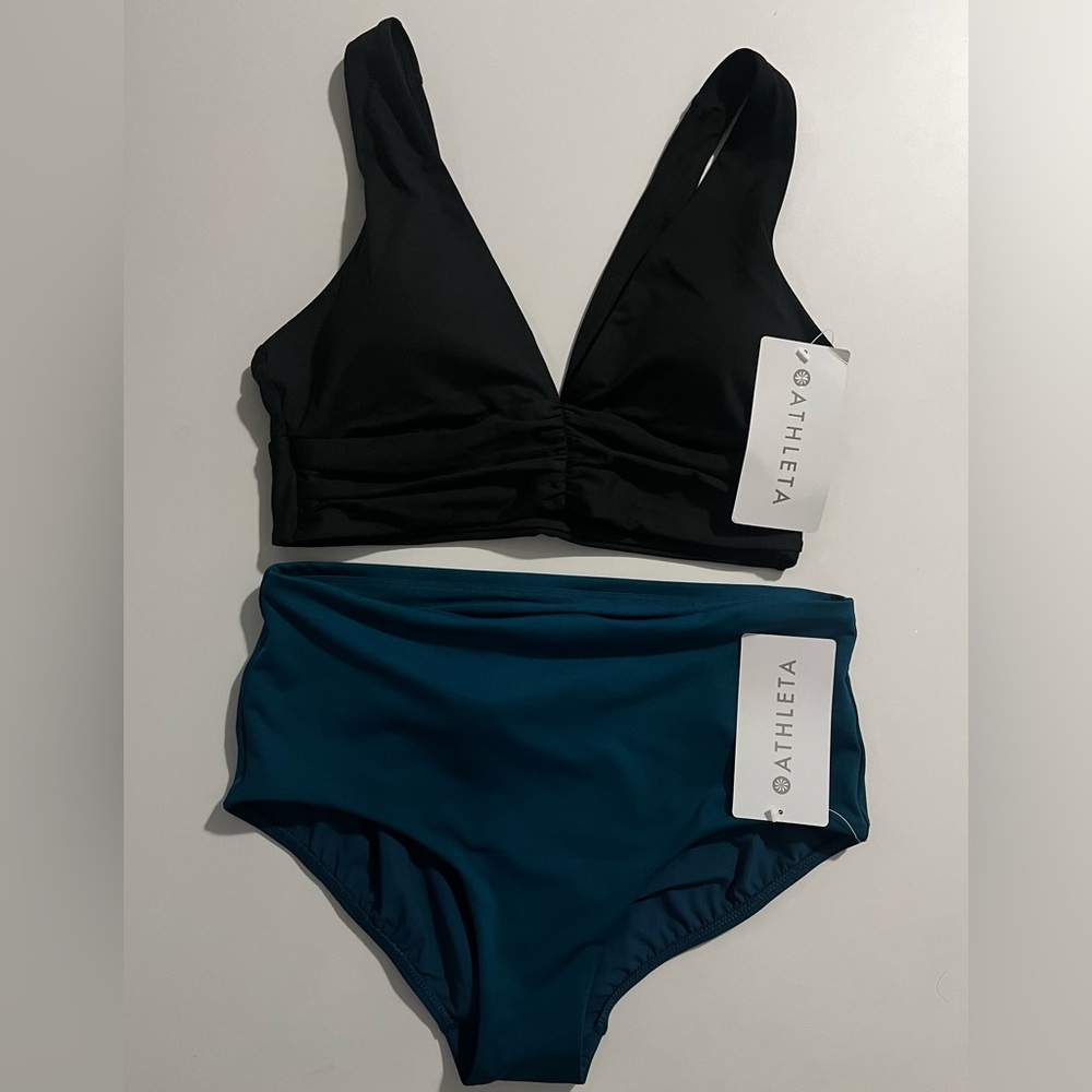 NWT Athleta Women's Swim Two Piece Set—Medium